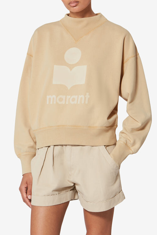 Moby Cotton Sweatshirt with Logo Moby Cotton Sweatshirt with Logo