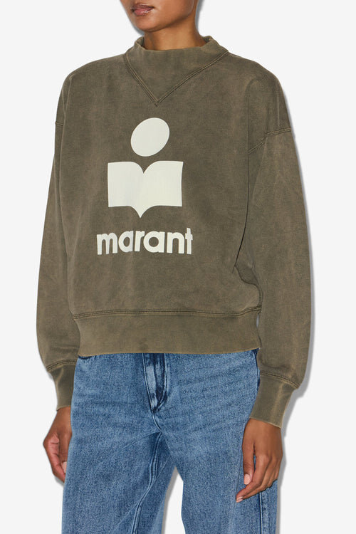 Moby Cotton Sweatshirt with Logo Moby Cotton Sweatshirt with Logo
