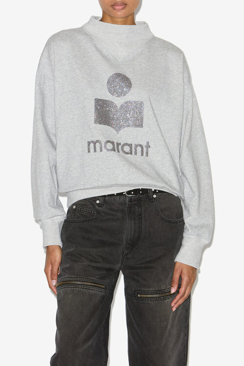 Moby Cotton Sweatshirt with Logo Moby Cotton Sweatshirt with Logo
