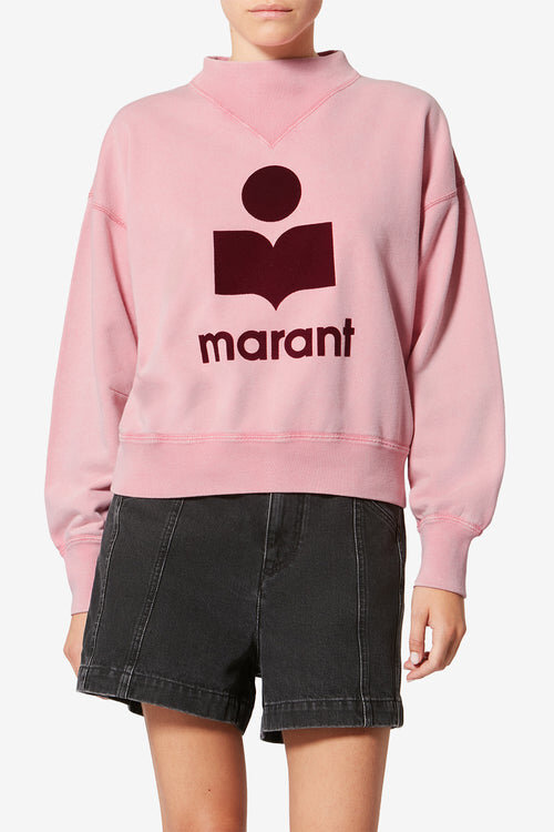 Moby Cotton Sweatshirt with Logo Moby Cotton Sweatshirt with Logo