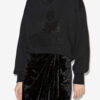 Moby Stand-Up Collar Sweatshirt with Logo Moby Stand-Up Collar Sweatshirt with Logo