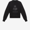 Moby Stand-Up Collar Sweatshirt with Logo Moby Stand-Up Collar Sweatshirt with Logo