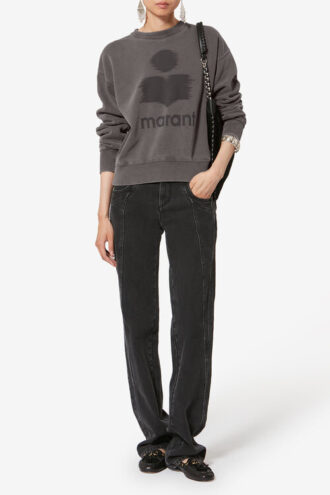 Mobyli Cotton Sweatshirt with Logo Mobyli Cotton Sweatshirt with Logo