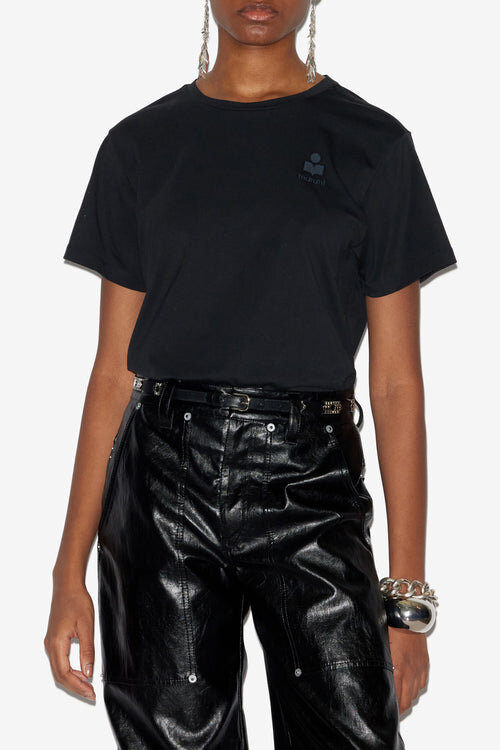 Mody Short-Sleeve Cotton T-Shirt with Logo Mody Short-Sleeve Cotton T-Shirt with Logo