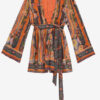 Morgane Short Printed Silk Dress Morgane Short Printed Silk Dress