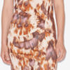 Nadela Long Printed Jersey Dress