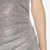 Nadilia Short Metallic Jersey Dress Nadilia Short Metallic Jersey Dress