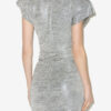 Nadilia Short Metallic Jersey Dress Nadilia Short Metallic Jersey Dress