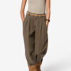 Nadine Flowing Cotton and Linen Workwear Pants