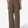 Nadine Flowing Cotton and Linen Workwear Pants