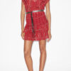 Naomi Printed Smocked Cotton Voile Skirt Naomi Printed Smocked Cotton Voile Skirt