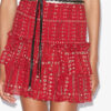 Naomi Printed Smocked Cotton Voile Skirt Naomi Printed Smocked Cotton Voile Skirt