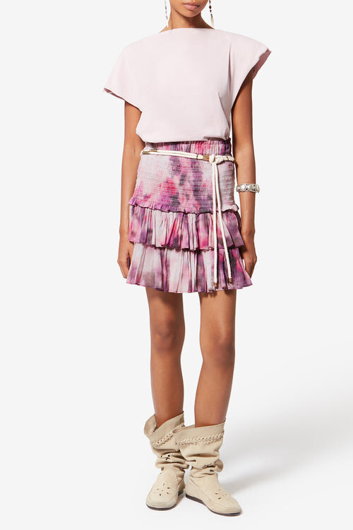 Naomi Short Frilly Cotton Voile Skirt Naomi Short Frilly Cotton Voile Skirt