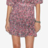 Naomi Skirt in Printed Smocked Cotton Voile Naomi Skirt in Printed Smocked Cotton Voile