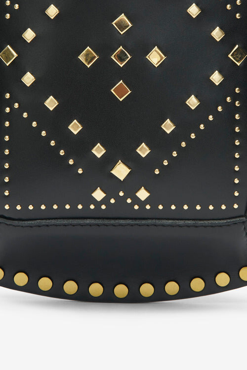 Nasko Studded Leather Graphic Pattern Bag Nasko Studded Leather Graphic Pattern Bag