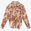 Nath Tied Printed Cotton Voile Shirt