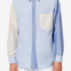 Nathael Patchwork Cotton Oxford Shirt Nathael Patchwork Cotton Oxford Shirt
