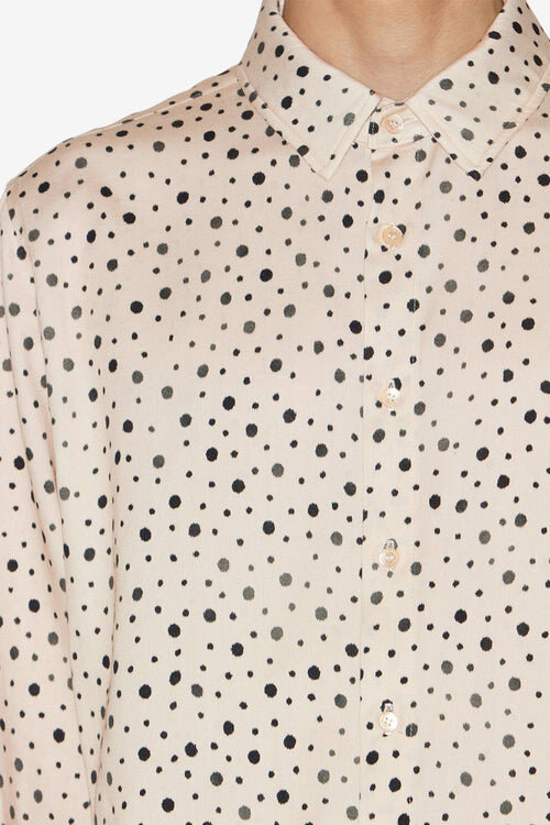 Nathan Flowing Polka Dot Shirt Nathan Flowing Polka Dot Shirt
