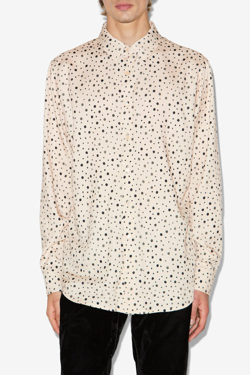 Nathan Flowing Polka Dot Shirt Nathan Flowing Polka Dot Shirt