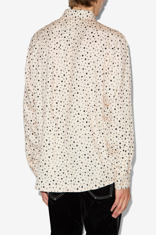 Nathan Flowing Polka Dot Shirt Nathan Flowing Polka Dot Shirt