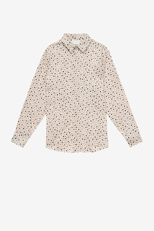 Nathan Flowing Polka Dot Shirt Nathan Flowing Polka Dot Shirt