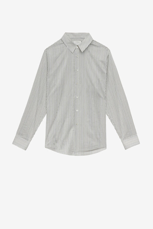 Nathan Striped Cotton and Silk Shirt Nathan Striped Cotton and Silk Shirt