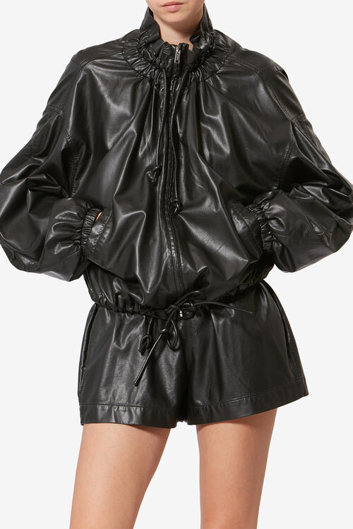Neela Jacket in Fine and Supple Faux Leather Neela Jacket in Fine and Supple Faux Leather