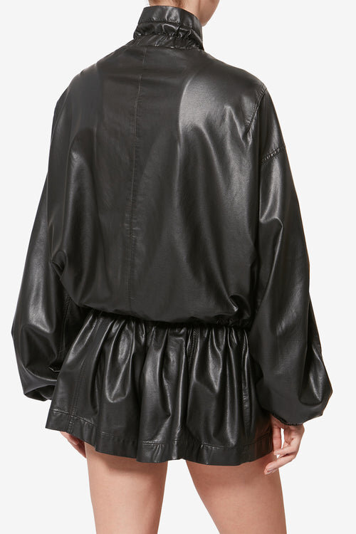 Neela Jacket in Fine and Supple Faux Leather Neela Jacket in Fine and Supple Faux Leather