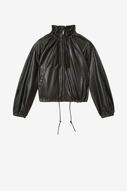Neela Jacket in Fine and Supple Faux Leather Neela Jacket in Fine and Supple Faux Leather