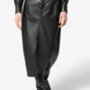 Nelaura Fine and Soft Faux Leather Pencil Skirt Nelaura Fine and Soft Faux Leather Pencil Skirt
