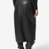 Nelaura Fine and Soft Faux Leather Pencil Skirt Nelaura Fine and Soft Faux Leather Pencil Skirt