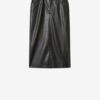 Nelaura Fine and Soft Faux Leather Pencil Skirt Nelaura Fine and Soft Faux Leather Pencil Skirt