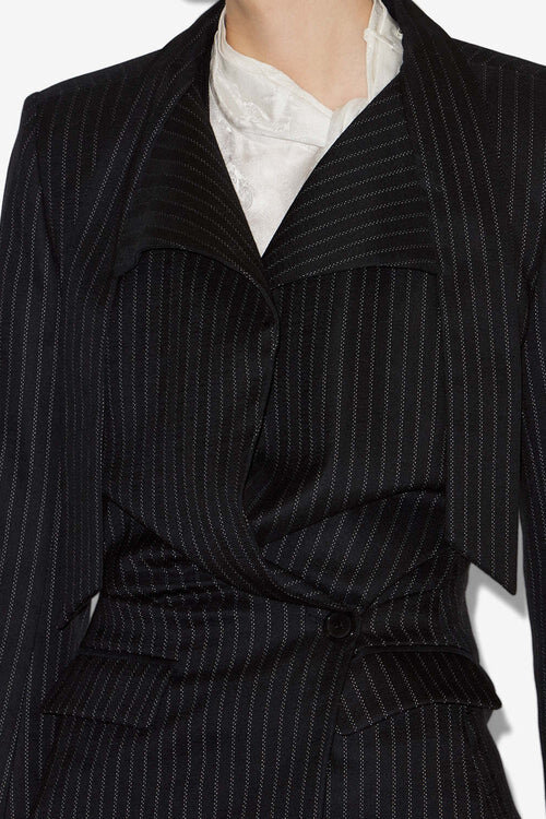 Nelvia Tennis Stripe Suit Jacket Nelvia Tennis Stripe Suit Jacket