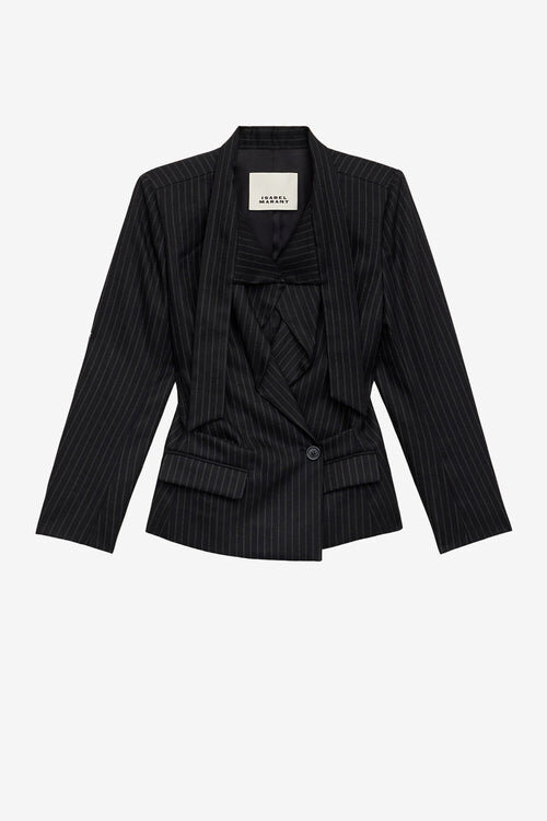 Nelvia Tennis Stripe Suit Jacket Nelvia Tennis Stripe Suit Jacket