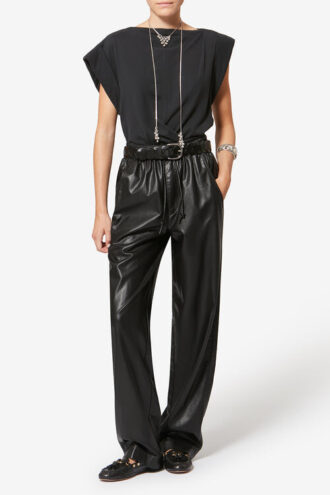 Nereane Fine and Supple Faux Leather Pants