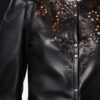Nerida Short Lambskin Leather Shirt Nerida Short Lambskin Leather Shirt