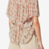 Neslya Short-Sleeve Printed Muslin Blouse Neslya Short-Sleeve Printed Muslin Blouse
