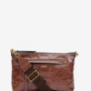 Nessah Shiny Leather Shoulder Bag Nessah Shiny Leather Shoulder Bag
