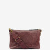 Nessah Shiny Leather Shoulder Bag Nessah Shiny Leather Shoulder Bag