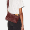 Nessah Shiny Leather Shoulder Bag Nessah Shiny Leather Shoulder Bag