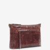 Nessah Shiny Leather Shoulder Bag Nessah Shiny Leather Shoulder Bag