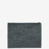 Netia Faded Cotton Clutch Bag with Logo Netia Faded Cotton Clutch Bag with Logo