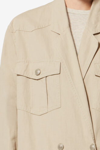 Nevala Cotton and Linen Jacket Nevala Cotton and Linen Jacket