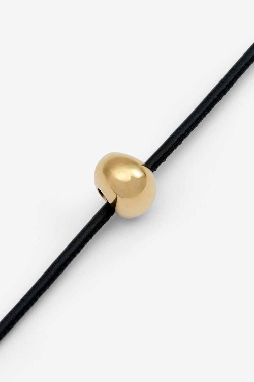 New Crescent Necklace with Bead New Crescent Necklace with Bead