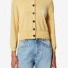 Newton Cotton and Wool Knit Cardigan with Logo Newton Cotton and Wool Knit Cardigan with Logo