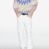 Nicolas Mohair Fair Isle Pattern Sweater Nicolas Mohair Fair Isle Pattern Sweater