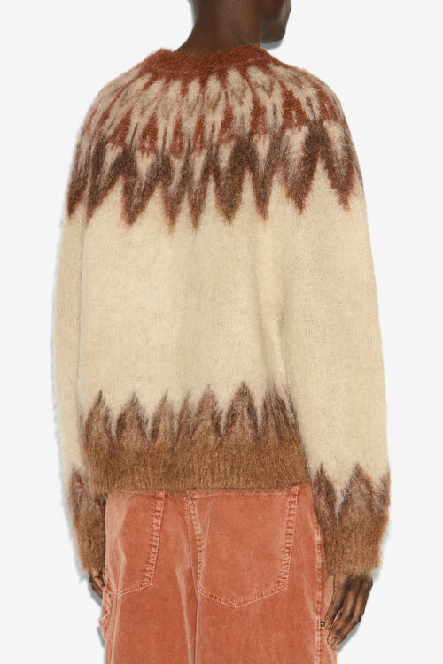 Nicolas Mohair Fair Isle Pattern Sweater Nicolas Mohair Fair Isle Pattern Sweater