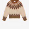 Nicolas Mohair Fair Isle Pattern Sweater Nicolas Mohair Fair Isle Pattern Sweater