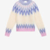 Nicolas Mohair Fair Isle Pattern Sweater Nicolas Mohair Fair Isle Pattern Sweater