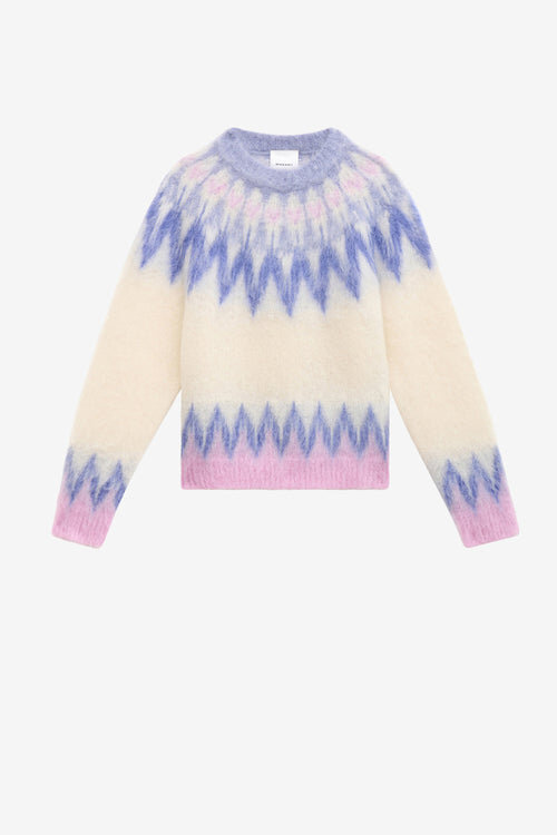 Nicolas Mohair Fair Isle Pattern Sweater Nicolas Mohair Fair Isle Pattern Sweater